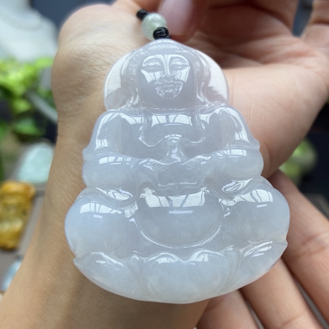 翡翠颈饰未镶嵌吊坠
