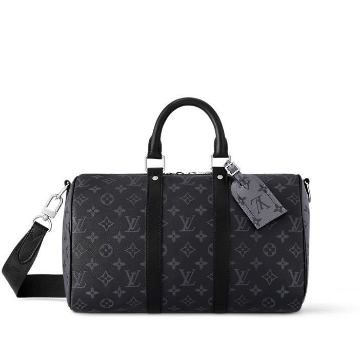 99新 LouisVuitton/路易威登 98-99新Keepall35黑武士单肩包 G203