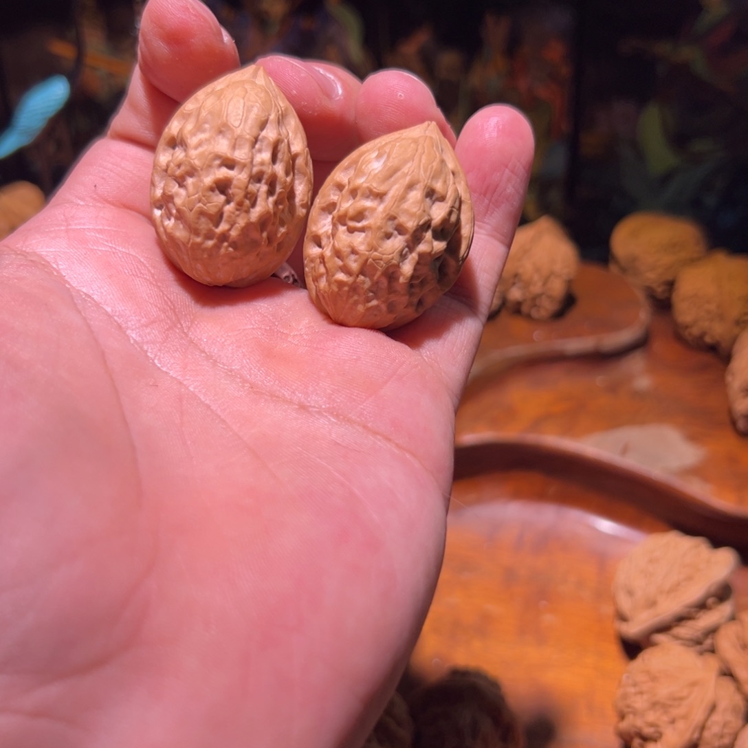 不***！文玩核桃吊坠27全品判官笔