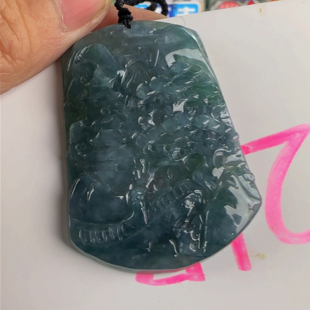 颈饰未镶嵌翡翠珍***9老坑