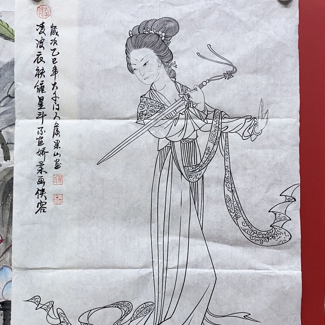 国画大风堂嫡传-侯果山老师作品路 