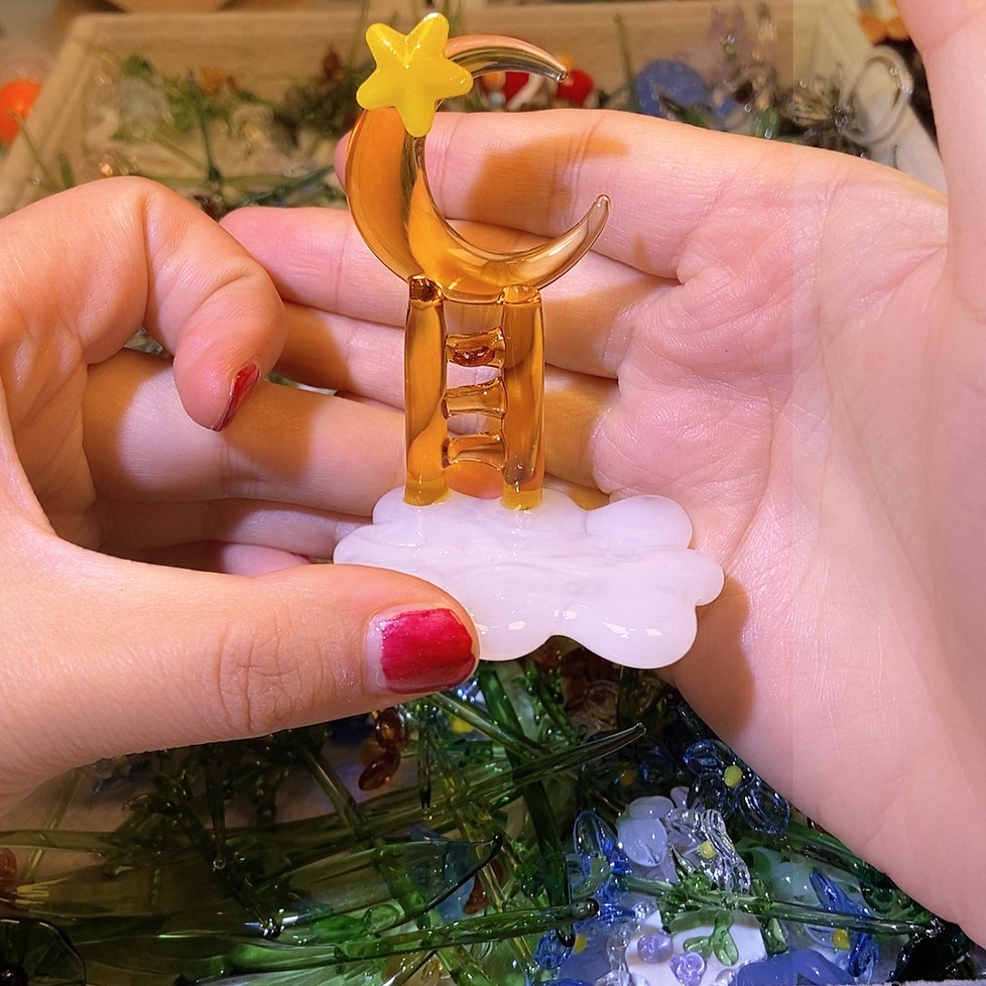 琉璃手工艺品梯子