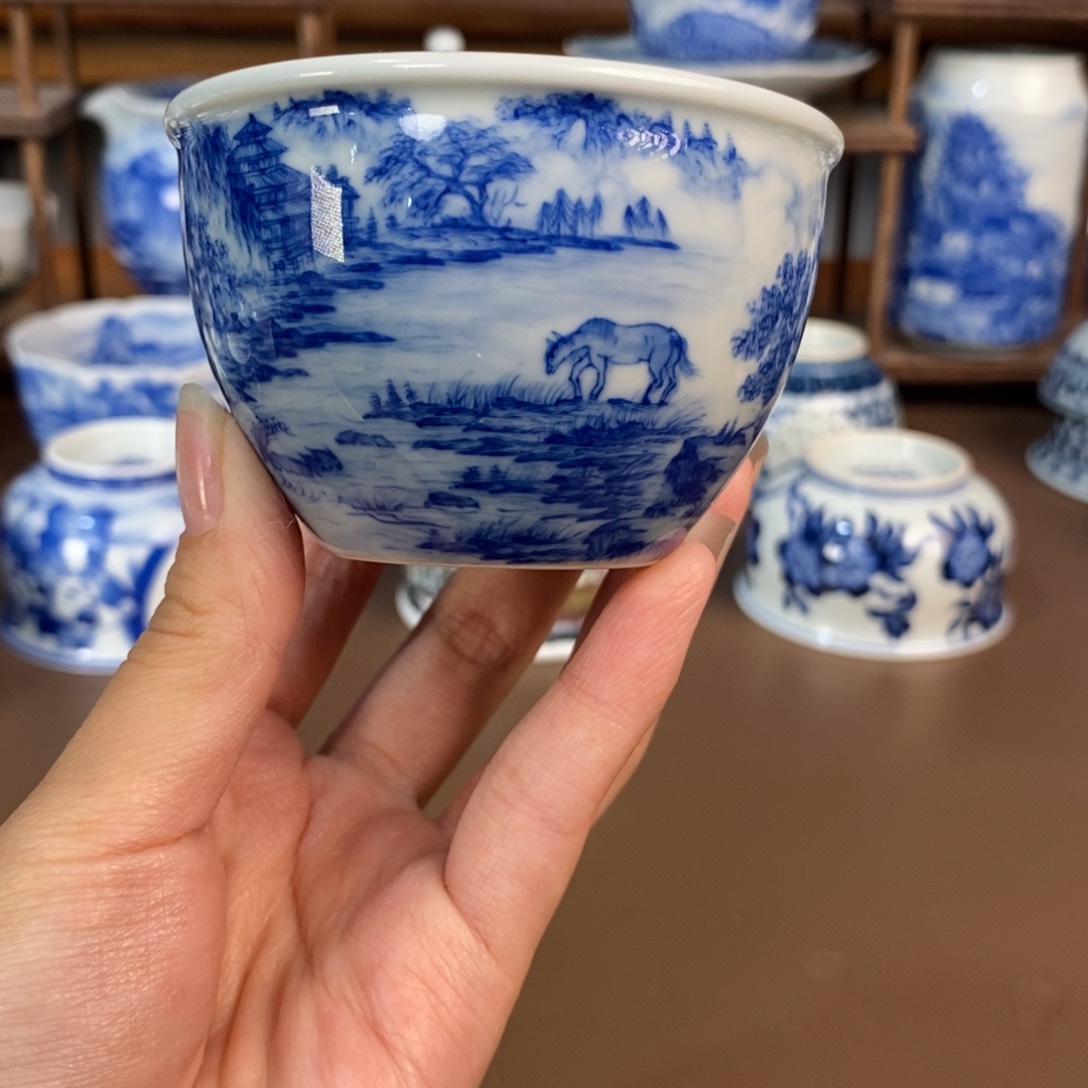 景德镇手工手绘作品