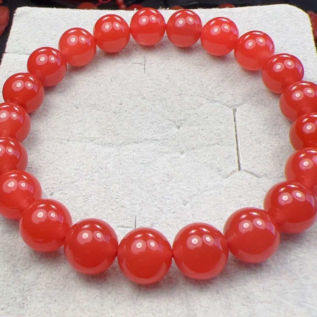 未镶嵌手串南红玛瑙