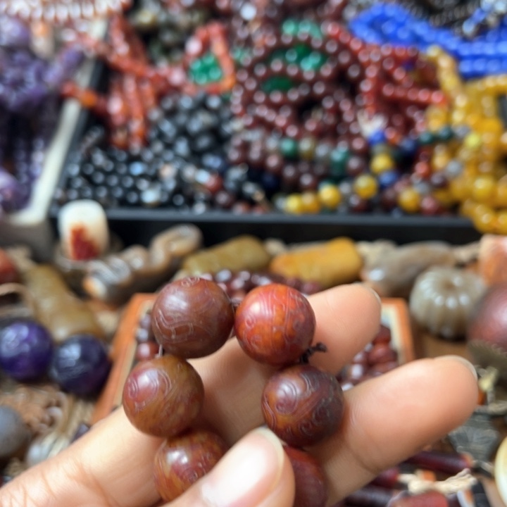 和田玉（糖玉）颈饰未镶嵌@***露