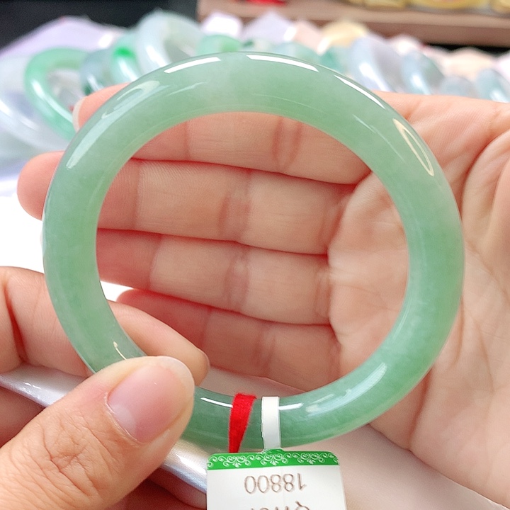 未镶嵌手镯翡翠57圆