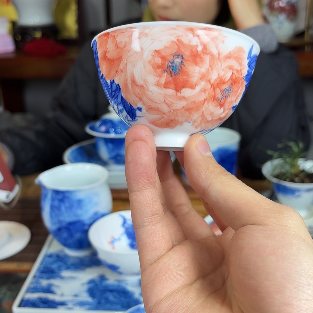 王庆龙老师手绘陶瓷（微瑕）