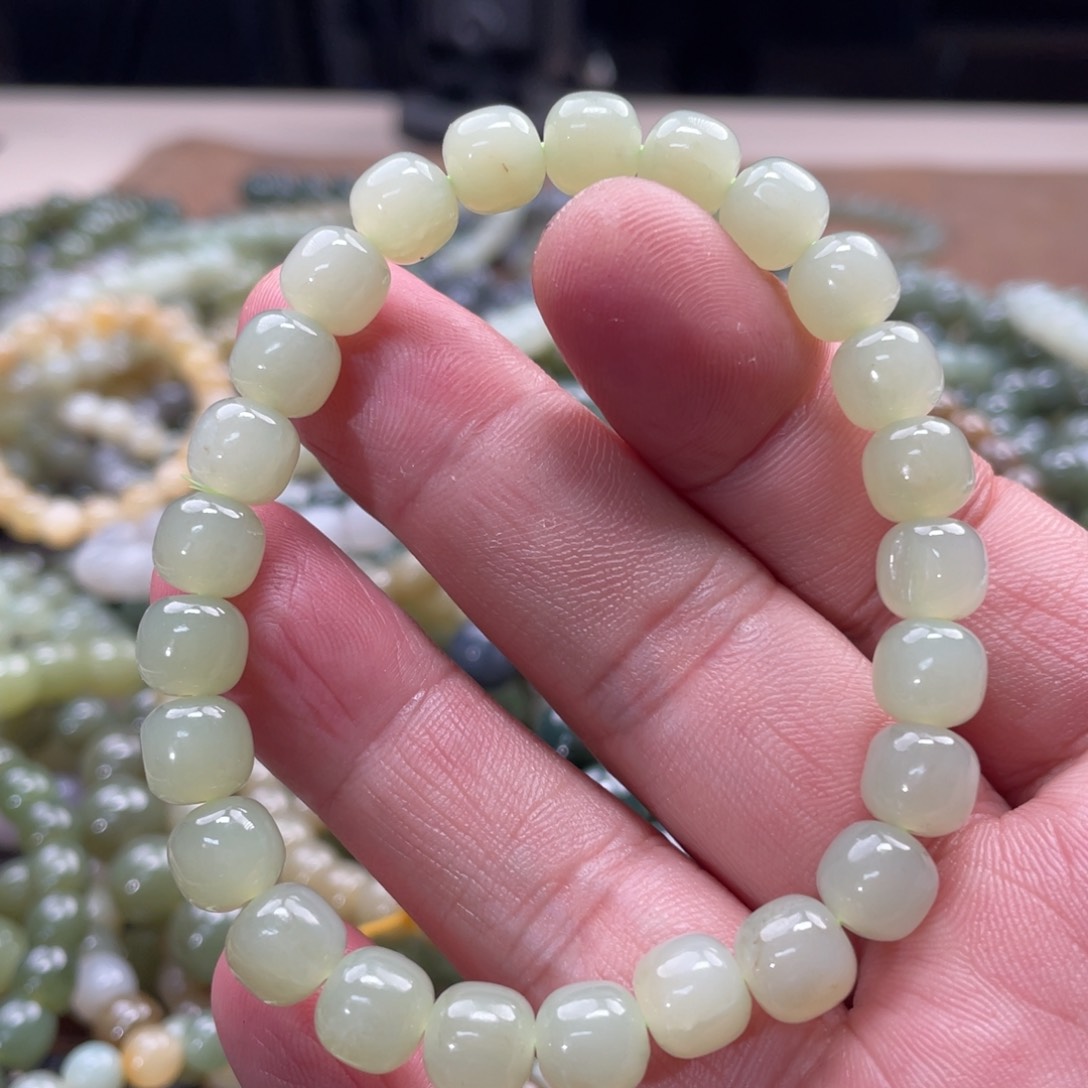 和田玉手链未镶嵌