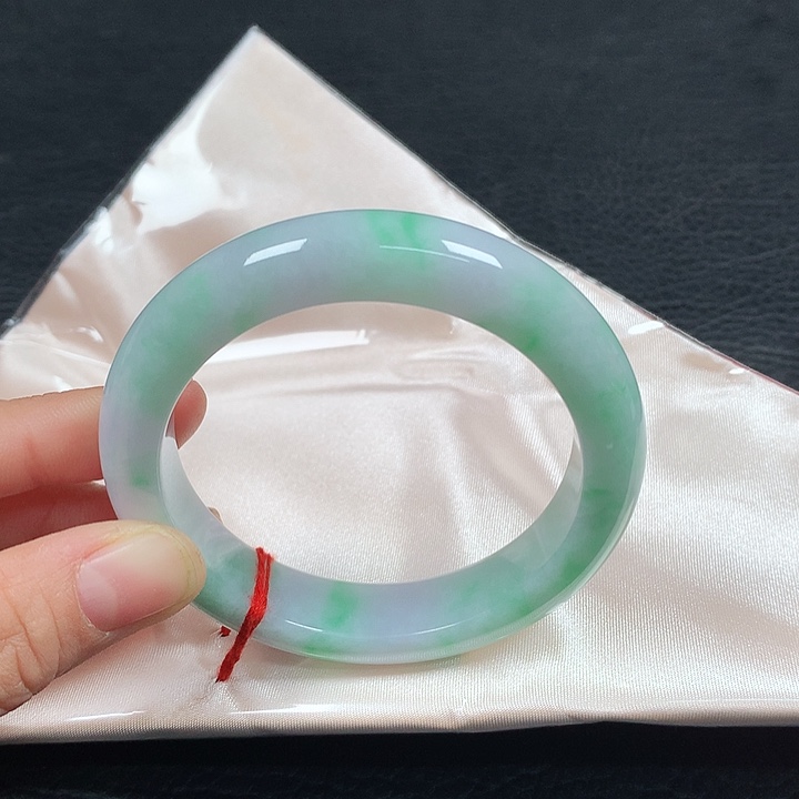 未镶嵌手镯翡翠55圈