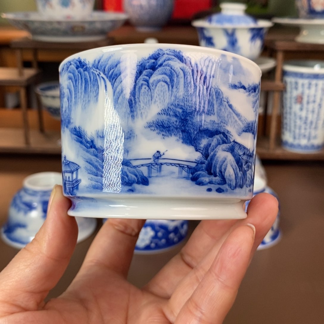 景德镇陶瓷手工手绘