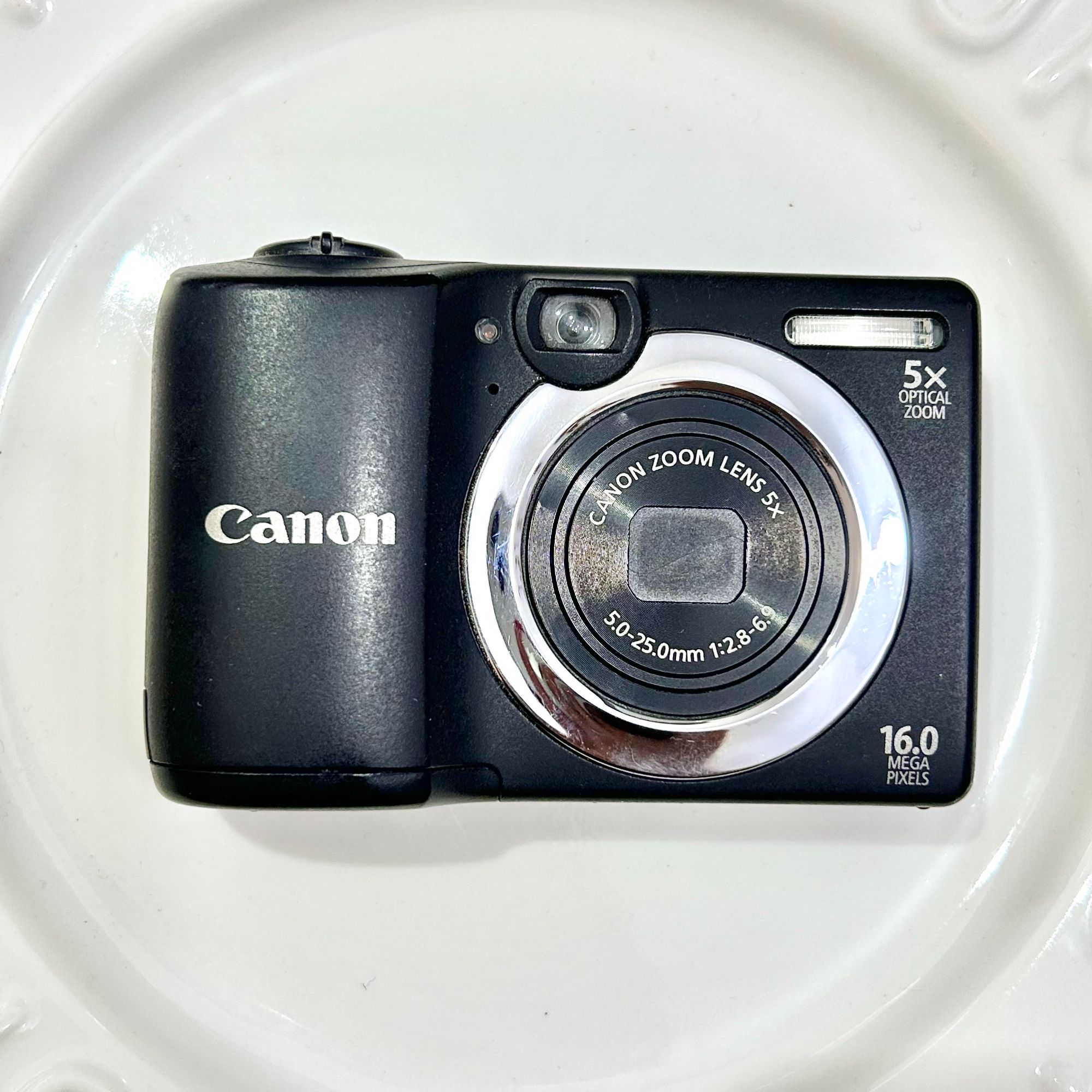 9新 Canon/佳能 A1400 黑色1600w像素5倍光变 冷白皮高清ccd