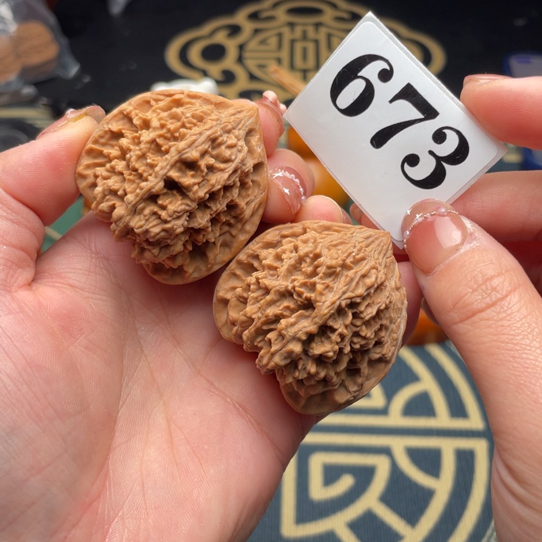 桃核把件42满天星673号……