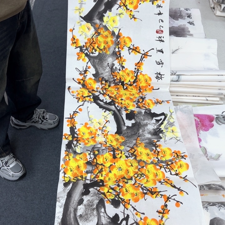 国画纯手绘作品欣赏图