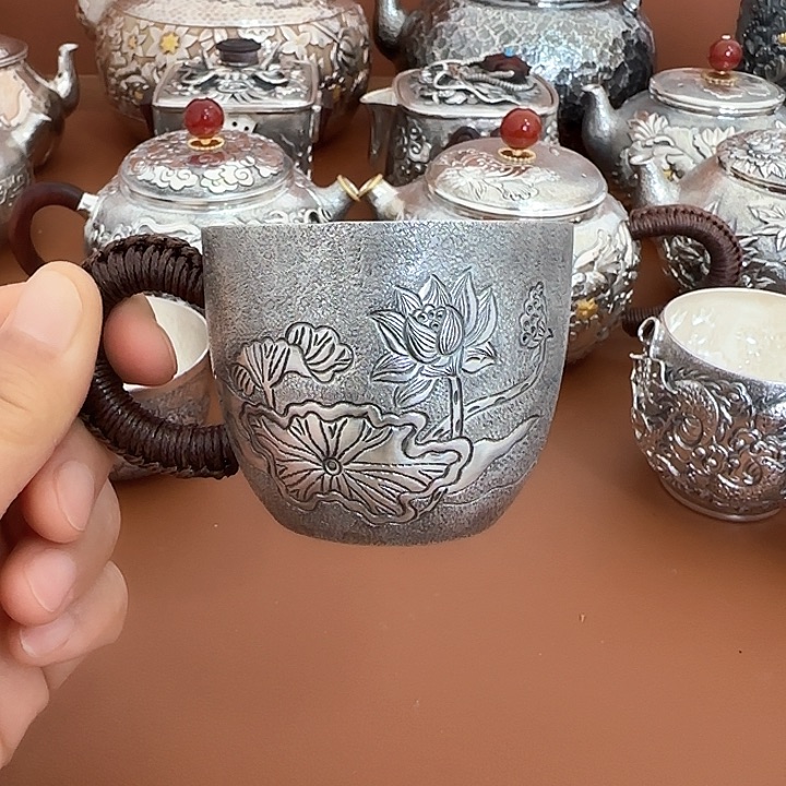 足银999荷花主人杯家用