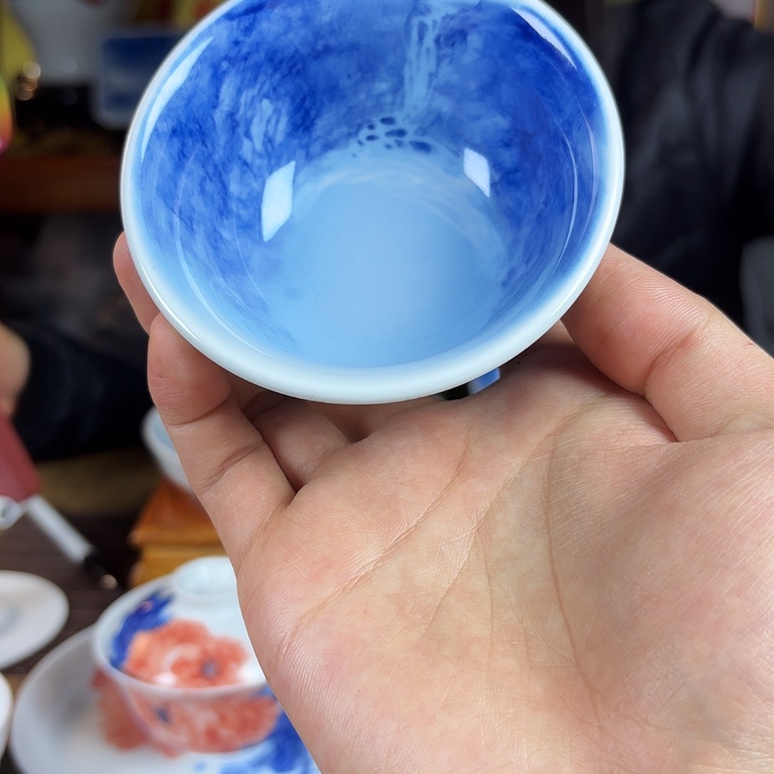 心**慧王庆龙老师手绘陶瓷