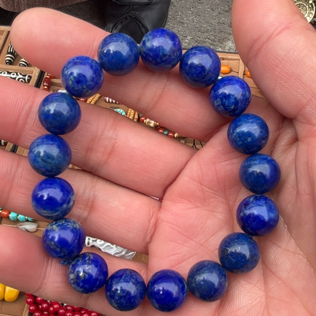 青金石手链未镶嵌