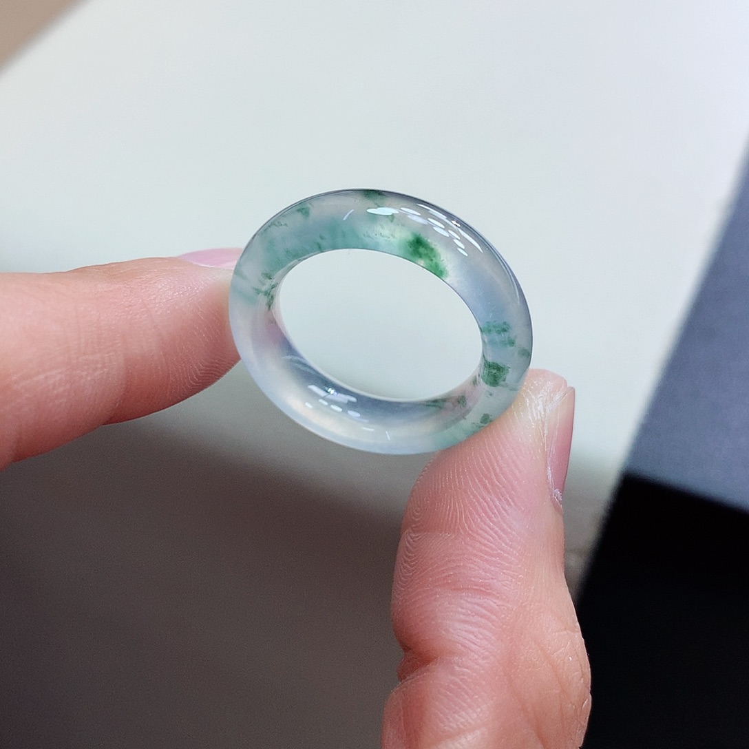 未镶嵌戒指翡翠18号