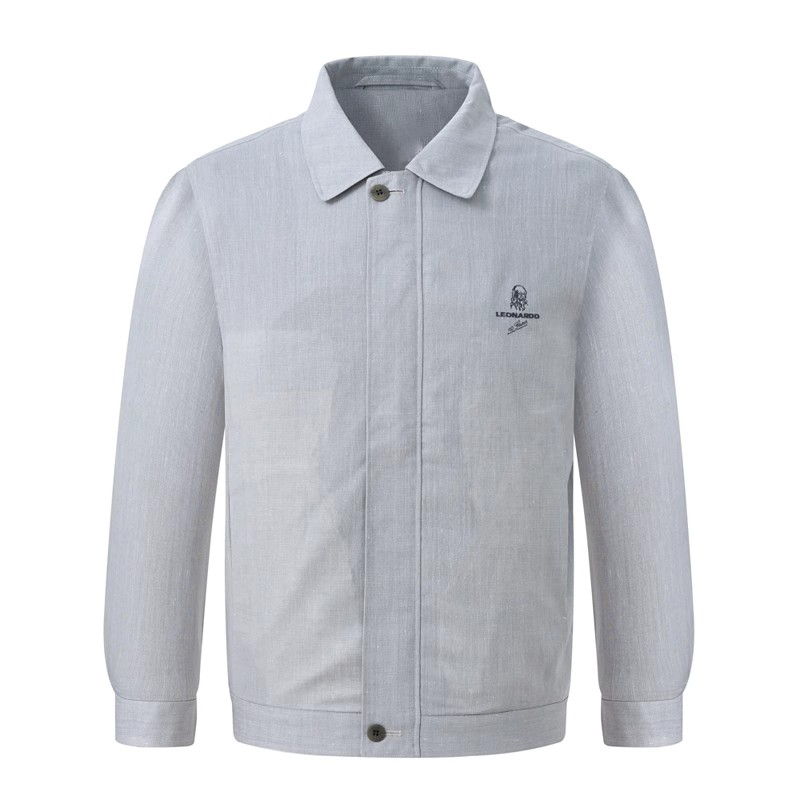 JK-312  男式春秋大码男装加肥加大中年茄克衫胖子爸爸装翻领夹克