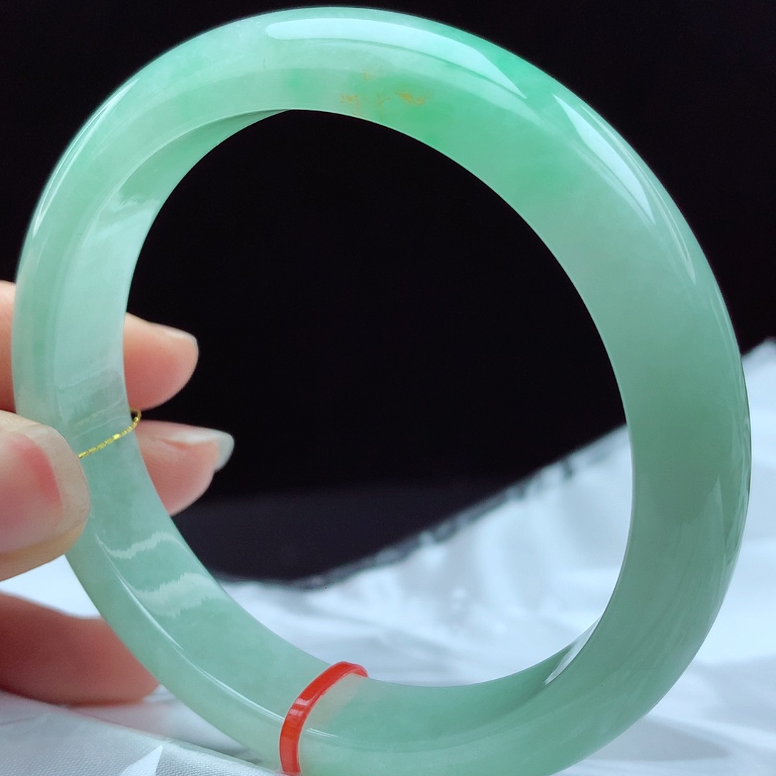 未镶嵌手镯翡翠58圈937