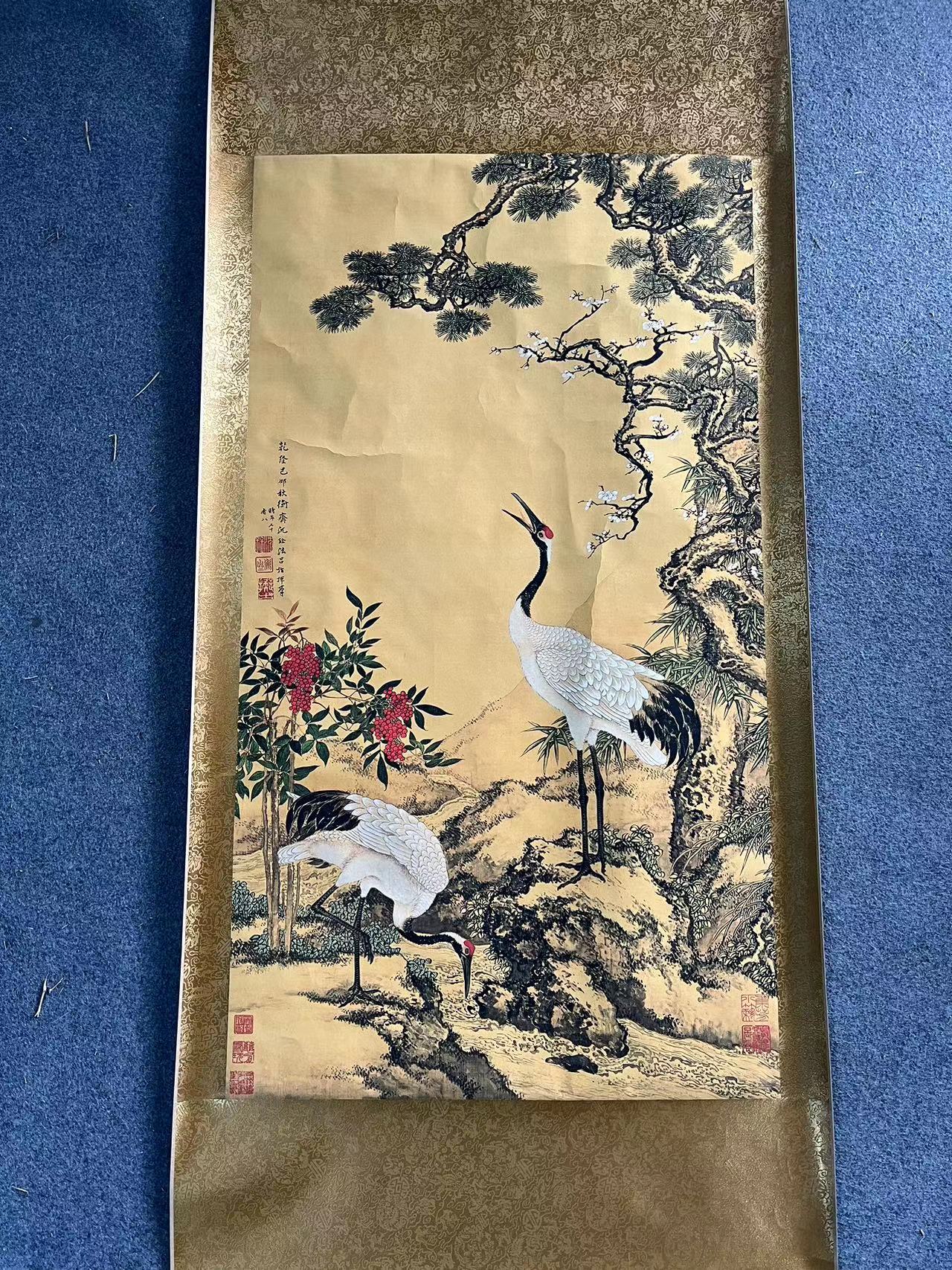 开播福利【松梅双鹤】