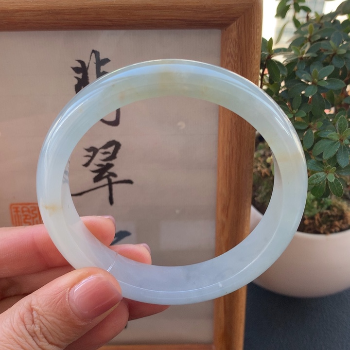 翡翠手镯未镶嵌翡翠手镯58