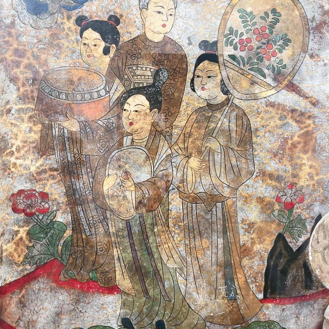 瓦当摆件摆件茶的茶香_