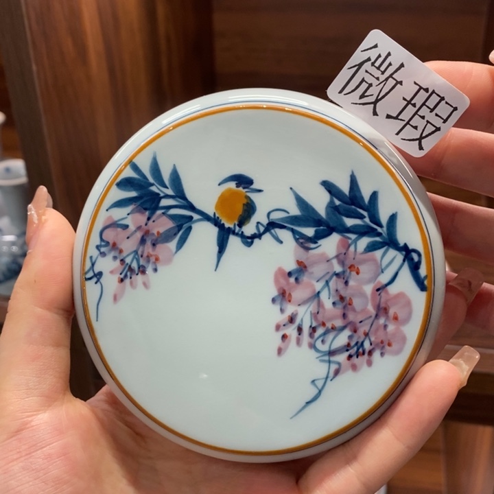 釉下老陶泥手工绘制