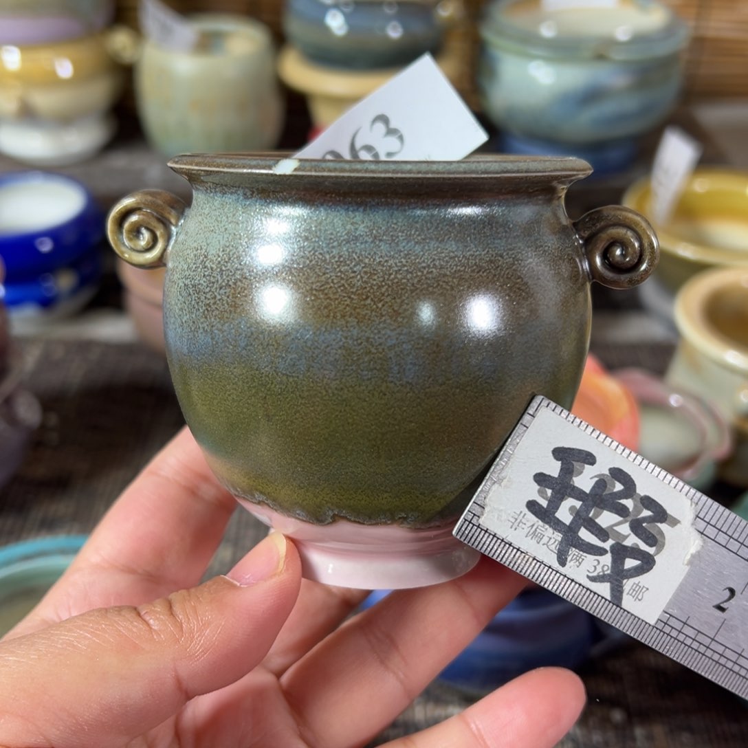 陶瓷瑕疵景德镇手工花盆