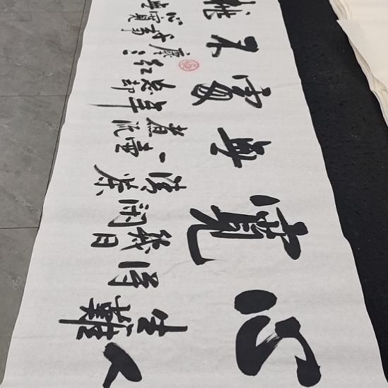 翰墨白武坤老师作品一副