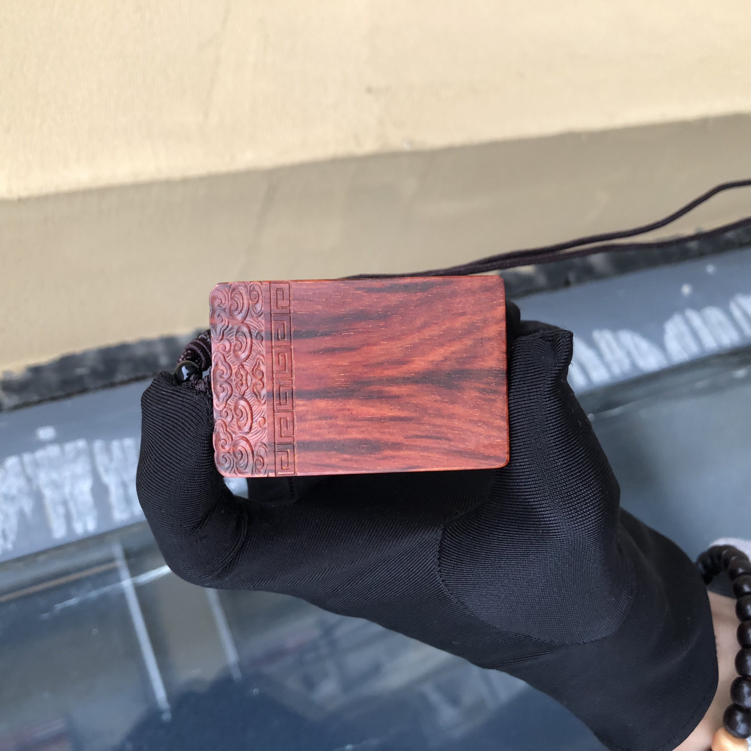 印度小叶紫檀  461无事牌