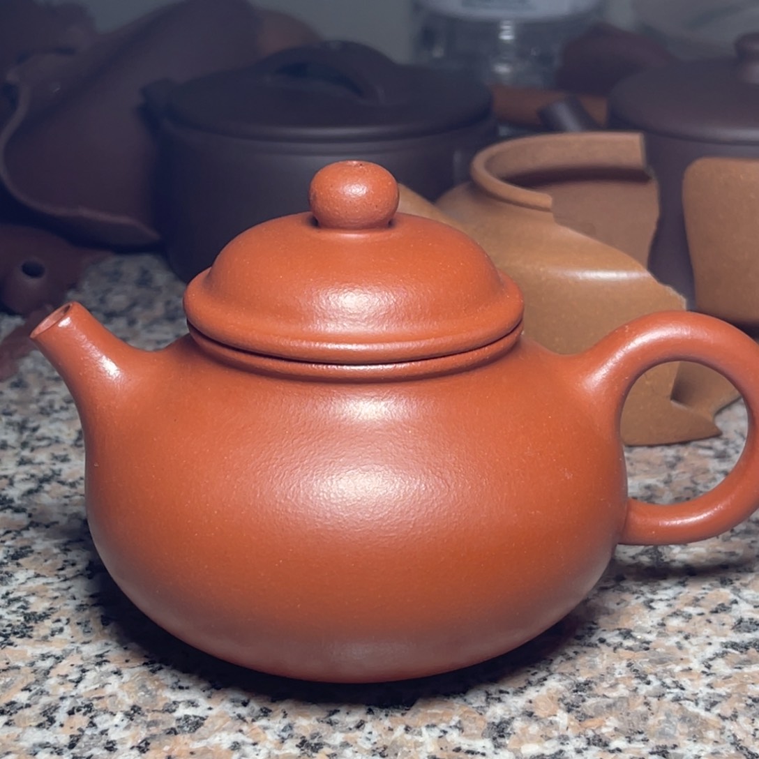 茶壶紫砂微瑕刘成成朱泥容天