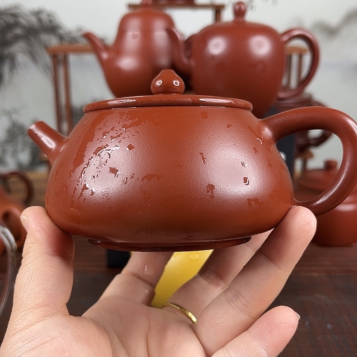 H****紫砂茶壶微瑕处理