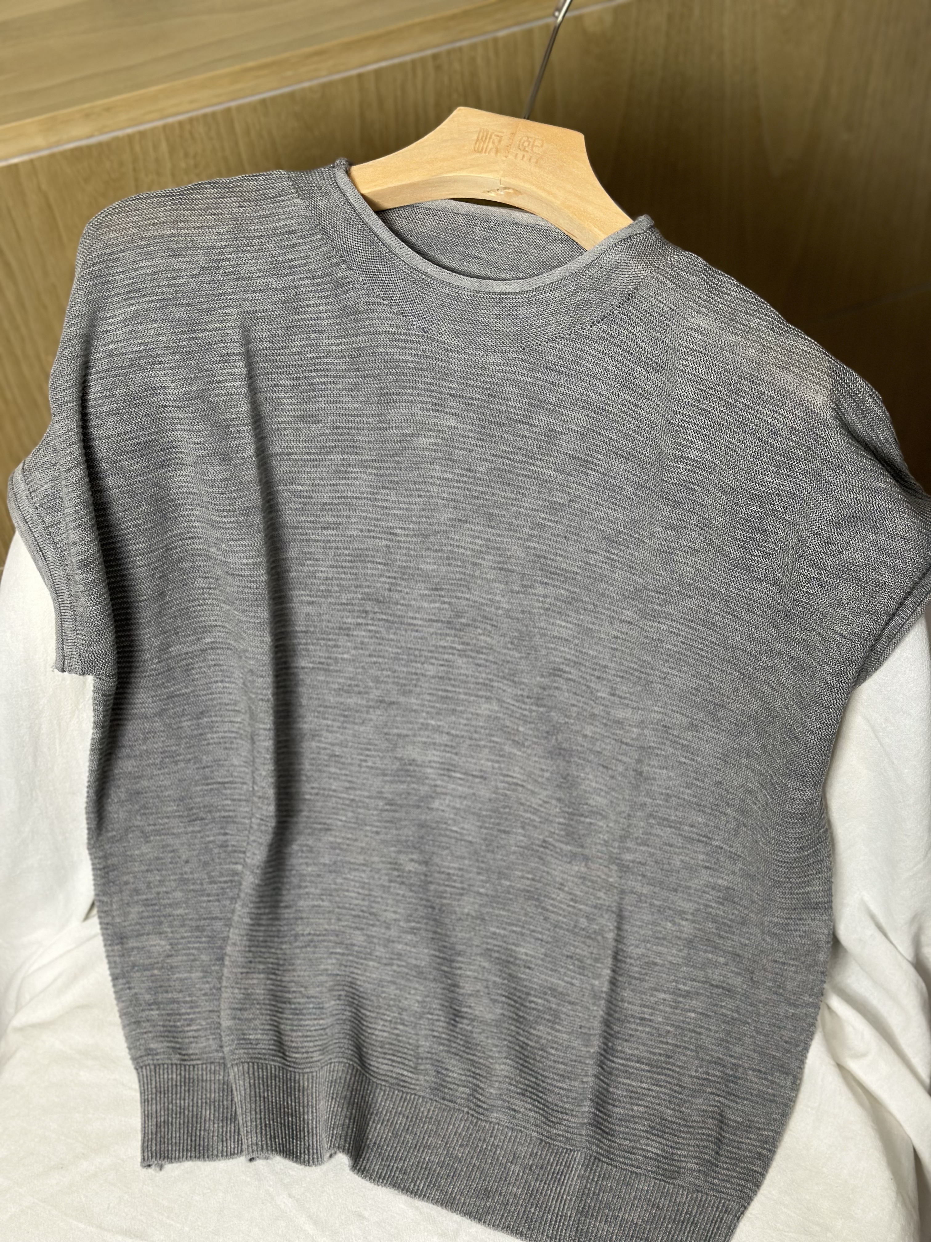 【欧琲】M-751#薄款圆领套头针织上衣