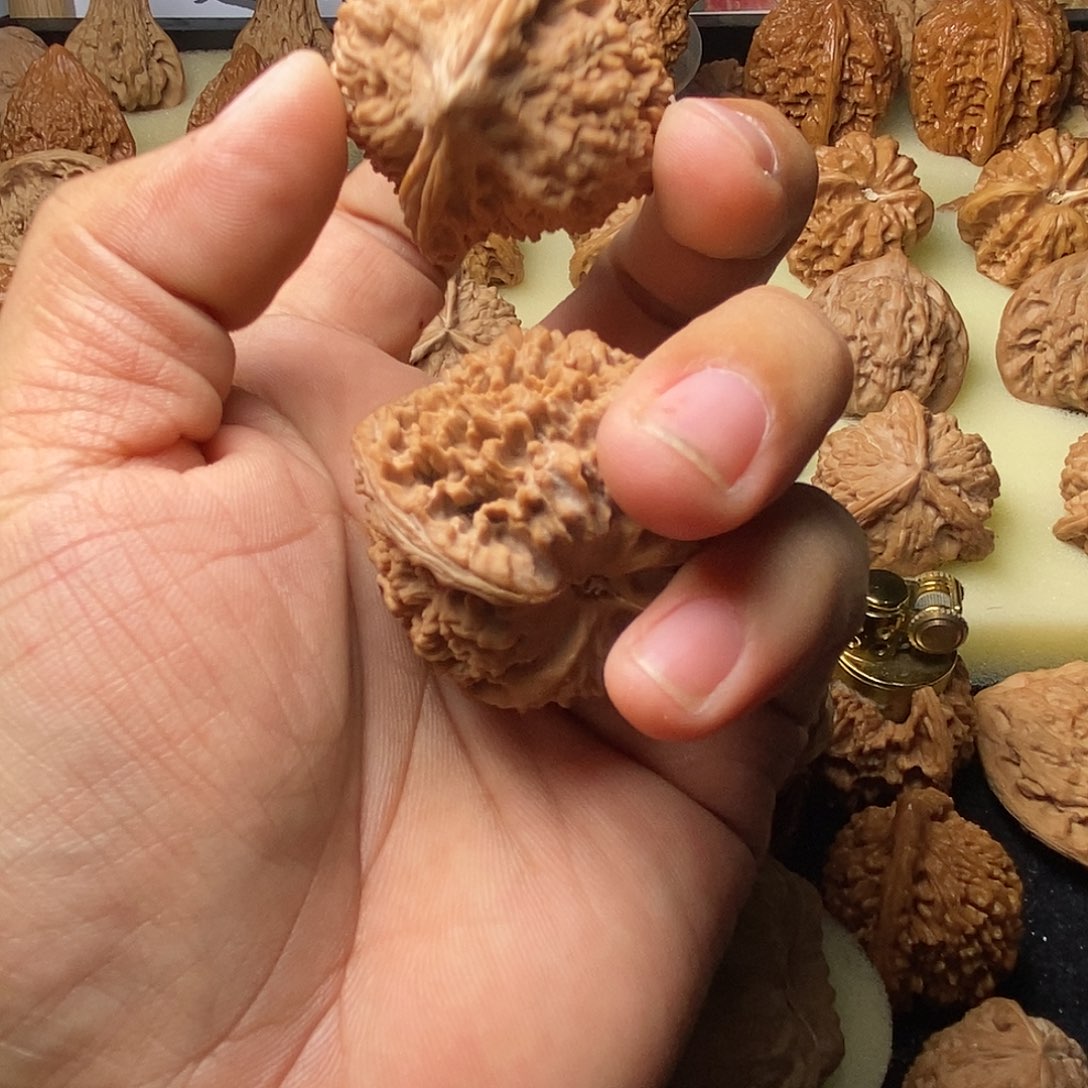 文玩核桃把件楠**梦满天星