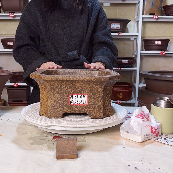 紫砂花盆紫砂花盆