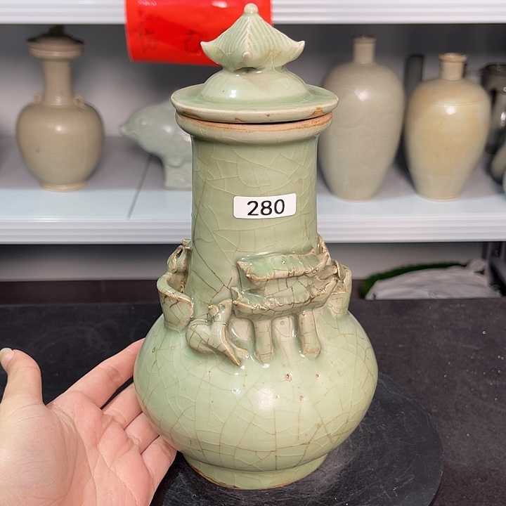 龙泉青瓷茶具套装