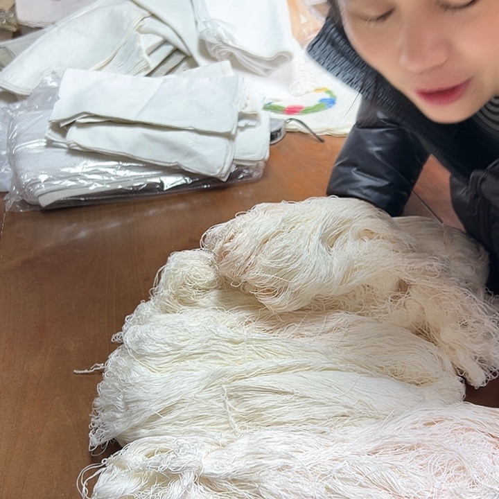 毛绒亚麻棉073-4把