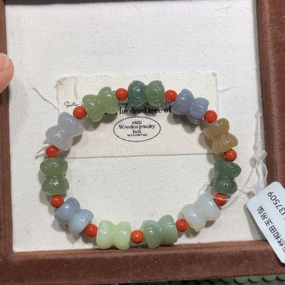 和田玉（糖玉）手链未镶嵌
