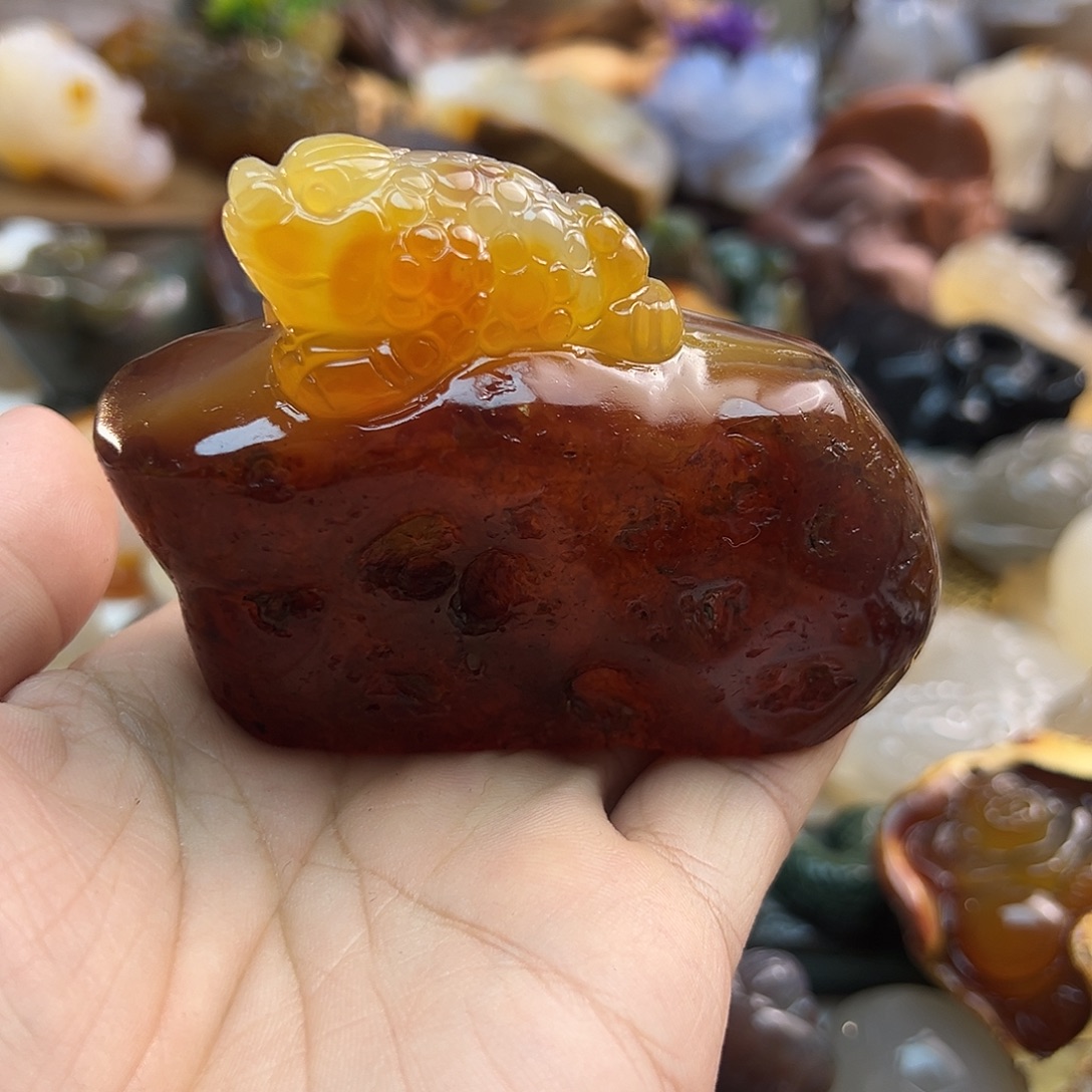 玛瑙/玉髓未镶嵌颈饰