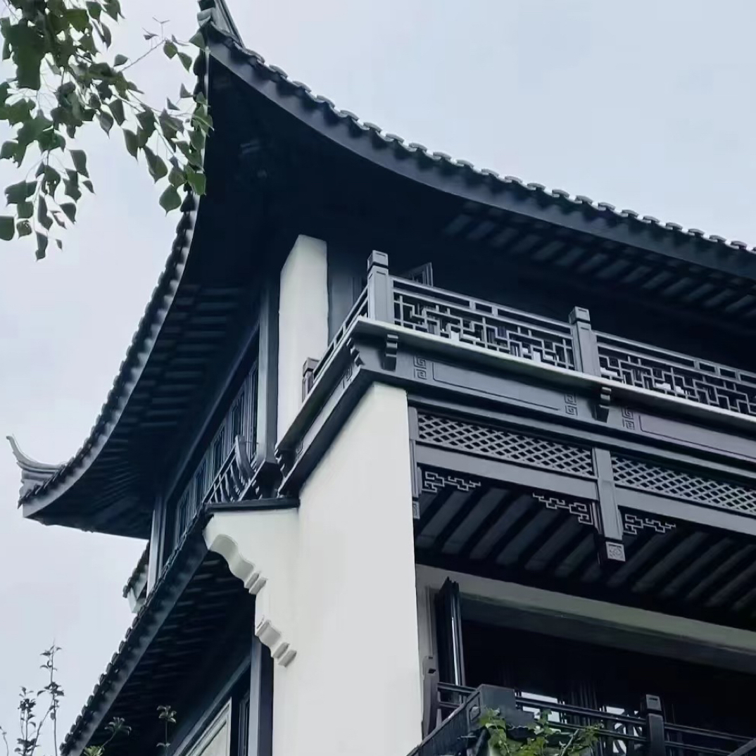 档吊顶古建连廊四合院飞檐翘角定制