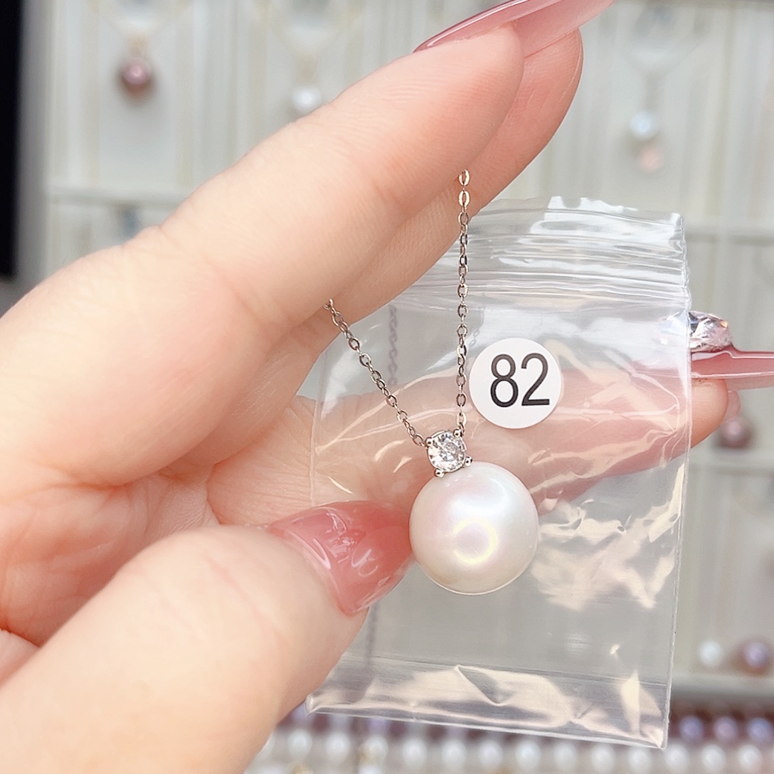 淡水珍珠合金吊坠(赠链)14