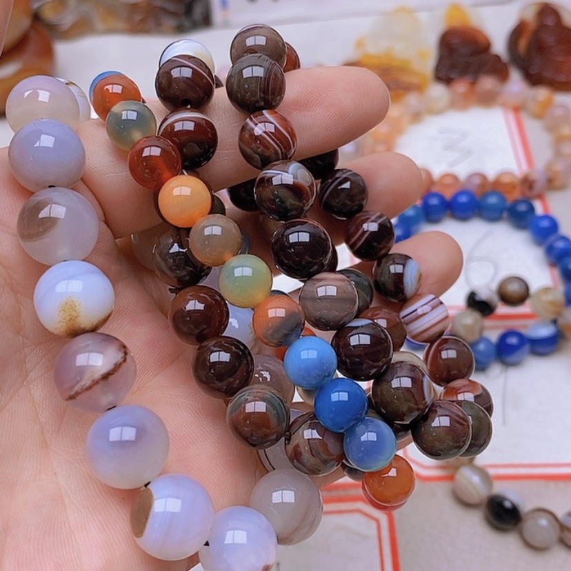 【闪购商品】玛瑙/玉髓未镶嵌珠宝半成品吖****汤