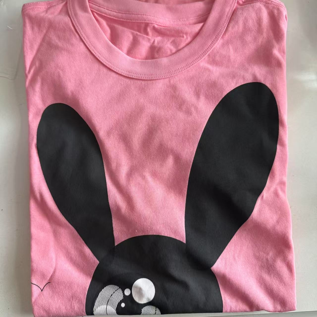 女士黑兔兔短袖夏季