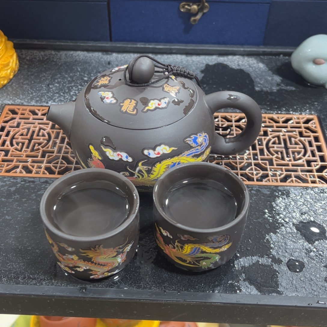 茶杯紫砂紫砂壶一壶2杯