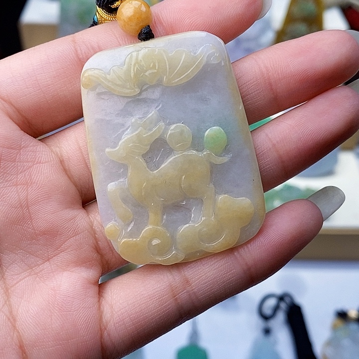 颈饰未镶嵌翡翠翡翠