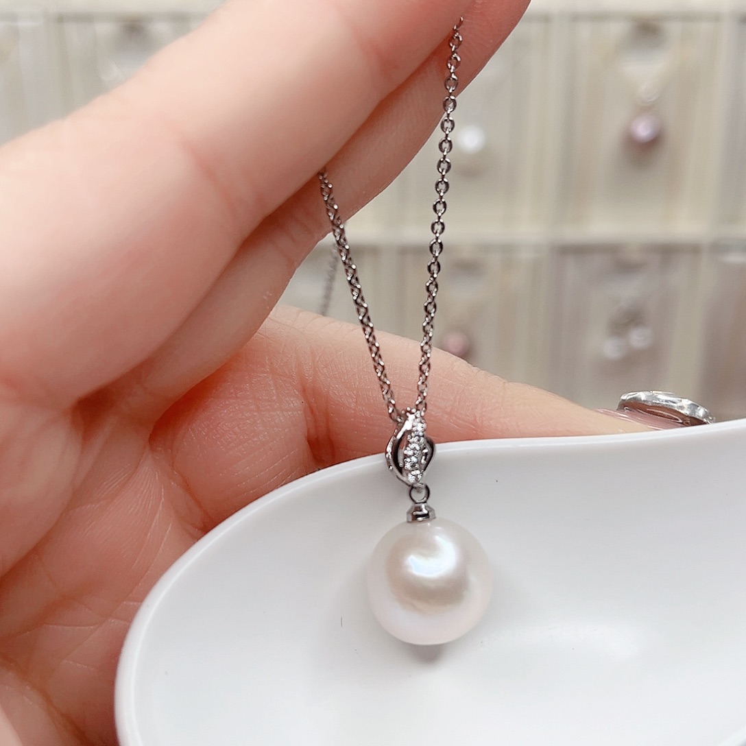 吊坠(赠链)淡水珍珠合金