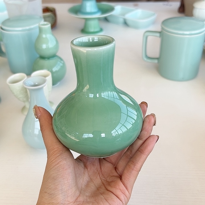 小米茶器龙泉青瓷