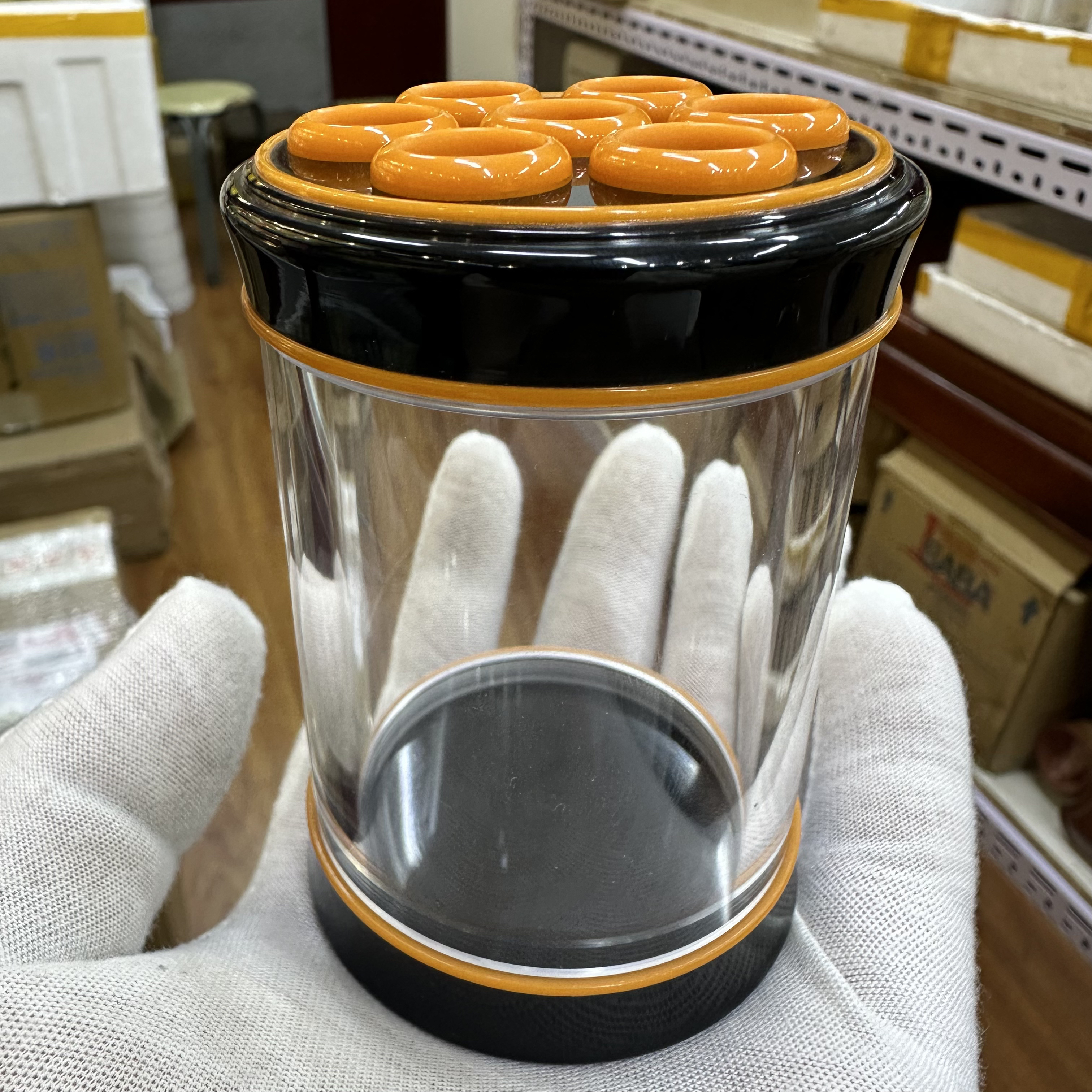 崇军老师经典蝈蝈罐 送程簧 做工巨细