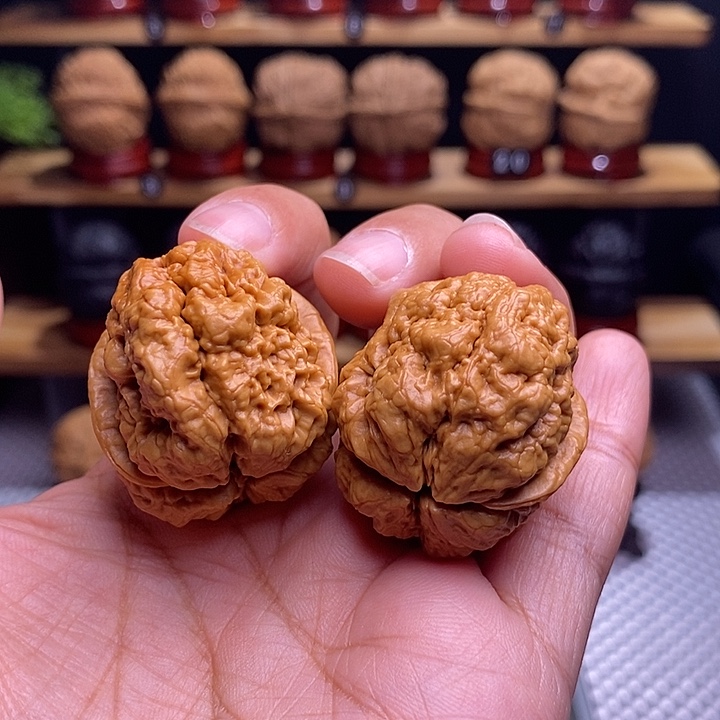 文玩核桃吊坠血舍利24