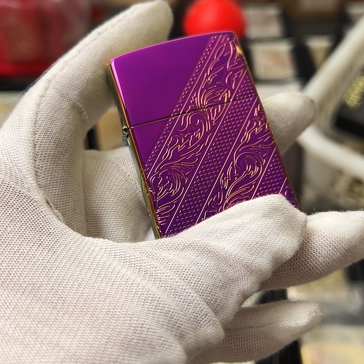 铁紫冰炫彩原版唐草花